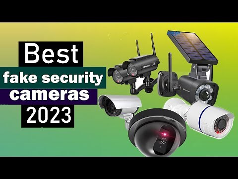 Best fake security cameras in 2023। Make Your Selection in 2023 Techie Tuneup