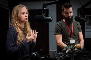 Aleksandra Špicberga un Elvijs Endelis par koncertprogrammu “Laiks. Tu. Lūgšana”