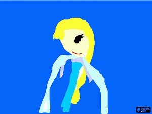 elsa, princesa para colorear, elsa, princesa para imprimir