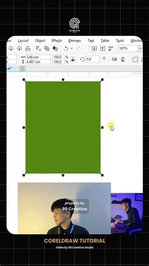 CorelDraw Tips | Use Frame Effects #coreldraw #begginers #graphicdesigner
