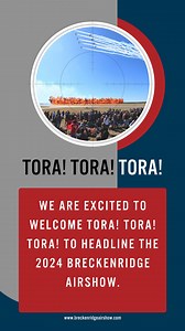 Immerse yourself in the spirit of heroism with our Featured Act Tora Tora Tora Airshows at the Breckenridge Airshow, where vintage warplanes soar through the skies, paying tribute to the brave souls who fought for freedom. Don't miss this unforgettable display of courage and aviation excellence! Secure your tickets now and witness the legacy of heroism at the Breckenridge Airshow. www.breckenridgeairshow.com/tickets | Breckenridge Airshow