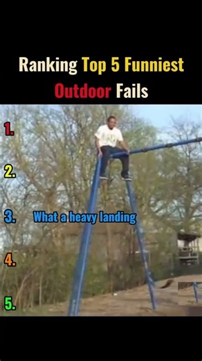 Ranking Top 5 Funniest Outdoor Fails