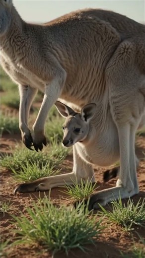 The Kangaroo Built for Speed #wildlife #animals #wildlifedocumentary