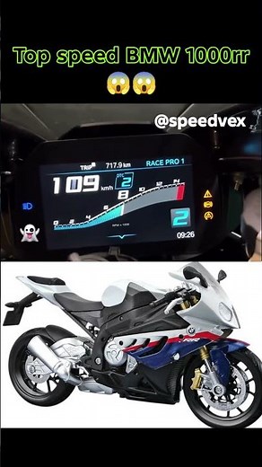 BMW S1000RR Top Speed Test 💥 303 KM/H Beast 😱 World's Fastest Superbike? #bmws1000rr