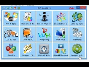Hướng dẫn cách tạo USB BOOT bằng DLC BOOT 2015