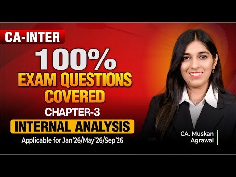 CA Inter Chapter 3:-Internal Analysis | Important Exam Questions & Strategy