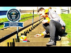 Most Steps Decended By A Slinky - WORLD RECORD
