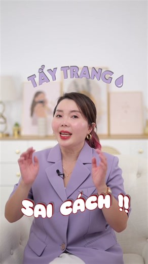 5 bước tẩy trang đúng cách #reviewlamdep #taytrang #trinhmeow #loreal