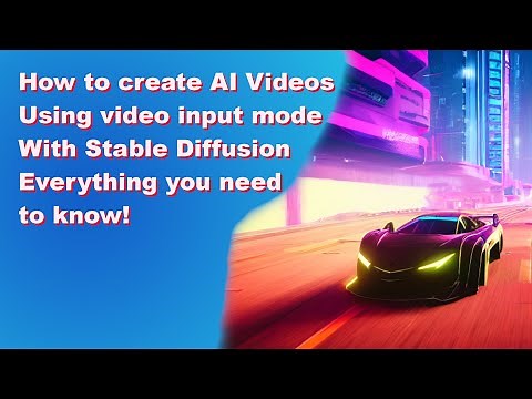 How to create AI Videos Using Video Input Mode With Stable Diffusion Everything you need to know!