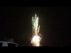 100 Shot Fast Green w/Crackle - PRO11098 (Pyro Demon Pro Line)