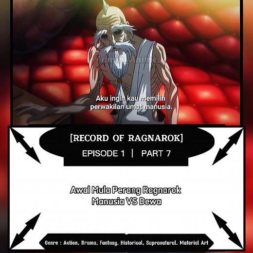Balas @admin_anime [Episode 1 Part 7] Record of Ragnarok #fyp #anime #recordofragnarok #btsanjing #foryoupage