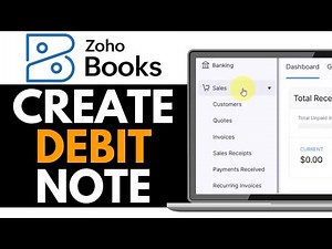 How to Create Debit Note in Zoho Books 2025 (Beginner Guide)