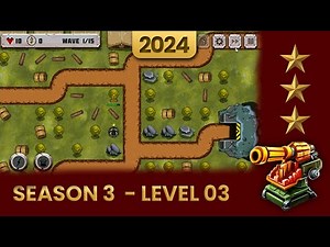 Battle Strategy: Tower Defense - Season 3 Level 03 (2024 Update) Walkthrough