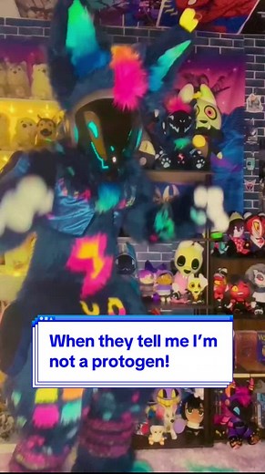 Protogen 🤭 -Retrograde, Admin 1 🎞️ #protogen #protogenfursuit #protogenfurry #furry #fursuit