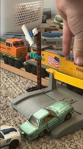 Union Pacific Pulls a BNSF Boxcar Train