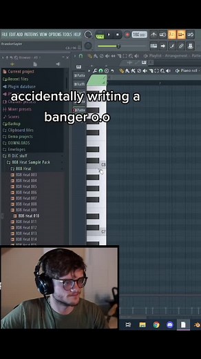 Accidentally Creating a Song: Bass Synth Fail