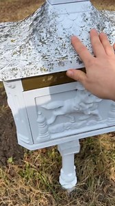 10K views · 231 reactions | DIY mailbox with a copper crown  #diyrenovation #homeimprovement #diyhomedecor | Renee Renovates | Facebook