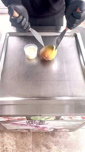 ice cream rolls #asmr #icecream #roll