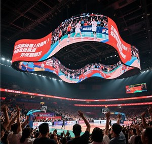 [Hot Item] Wave-Shaped Flexible LED Display for Cinema Styling Display