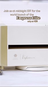 We are so excited for you to finally get your hands on the highly anticipated Empress Elite! The world launch and your first opportunity to purchase it will be at an incredible, Today's Special deal on @HSN! Our top of the line, die-cutting and embossing machine is coming with both sets of plates for you to create beautiful crafts in an easy way. The new machine features a USB port and 360 degree swiveling turn table. We have an exclusive option for our auto-ship program with 3 gorgeous sets of 