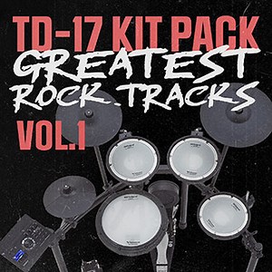 Roland - TD-17 Kit Pack: Greatest Rock Tracks Vol. 1 | V-Drums Kit Pack