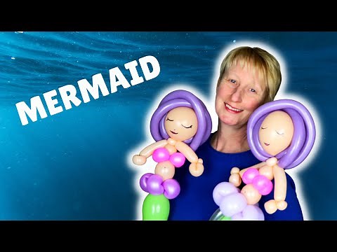 Mermaid Balloon Tutorial 🧜‍♀️