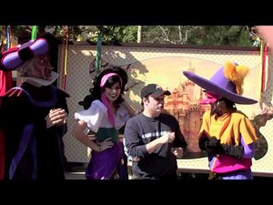 Meeting Esmeralda, Clopin, and Frollo