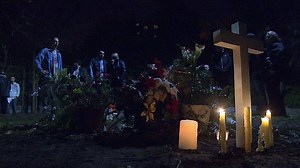 Scenes from the Jenique Dalcourt vigil