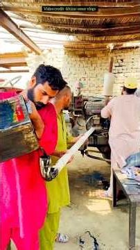 Put bad oil in the tractor engine ❌😱🤯Woodworkingwitharthandcraftidea homemaderealtalentskillsart #1k
