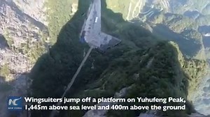 77K views · 4.4K reactions | Hold on to your hats!! Wingsuiters take to the air at 8th WWL Wing-suit Flying World Championship in Hunan, Central China | Xinhua Culture&Travel | Facebook