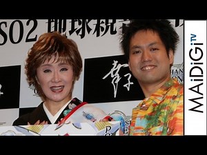 ビートまりお、小林幸子への“楽曲提供”秘話明かす 「PSO2『地球親善大使』就任式」3