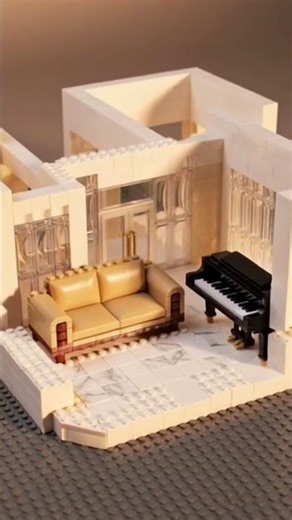 Building my dream LEGO mansion from scratch! 🧱✨ #legoart #architecture #stopmotion