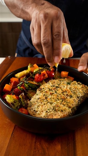 9K views · 58 reactions | @brandongouveia link in bio https://tasty.co/recipe/herb-crusted-salmon | Cocoa Butter | Facebook