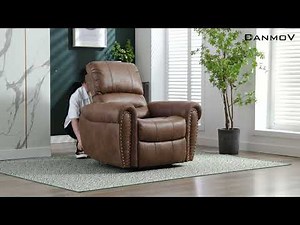 CANMOV RECLINER CHAIR ASSEMBLY INSTRUCTIONS-Manual Leather Recliner Chair