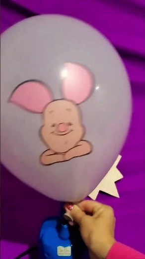 WINNIE THE POOH BALLOON INFLATION!!!