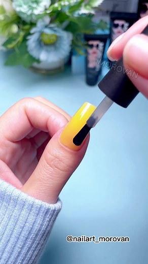 poly gel extension #fyp #nails #nailart #morovan #springnails #polygeltutorial #polygelnails #nailinspo #longnails