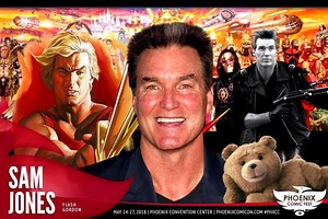 🎶 Flash, a-ah, saviour of the universe! Flash, a-ah, he'll save everyone of us! 🎶 🚀 Returning from planet Mongo after slaying Emperor Ming thus ending the destruction of Earth, Flash Gordon aka Sam J Jones is joining Phoenix Comic Fest 2018! Bio // goo.gl/T52qVq Website // goo.gl/Qxf6Qu 📸 Sign up to be notified when Photo ops and Autographs go on sale for Sam // goo.gl/FFL4Ye 📡 Memberships are now on sale // goo.gl/xkW7AC 🤖 Discover Your Inner Geek at #PCF May 24-27 // Phoenix Convention C