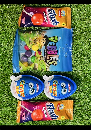 ASMR Candy Tapping with Lollipops and Colorful Treats