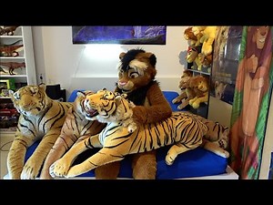 Kitwana's Toys #160: Lifelike & Realistic Plush Tiger Collection of Kitwana Lion!
