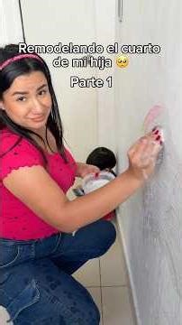 Remodelando el cuarto de mi hija parte 1 🥹