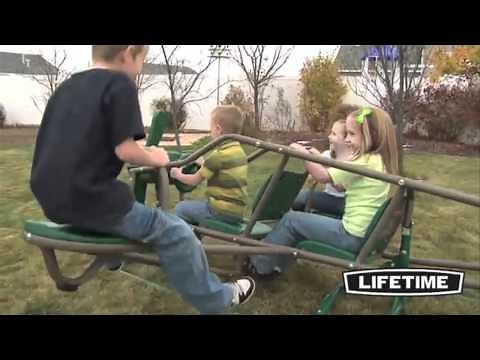 Lifetime 90135 Earthtone Ace Flyer Teeter-Totter Epic Swingsets Review