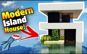 【建筑教程】教你造一个现代岛屿别墅