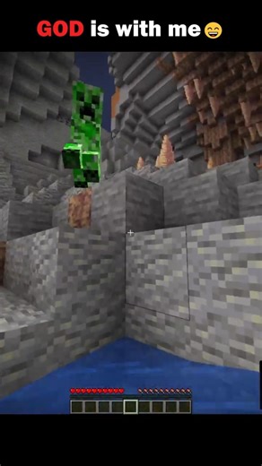 GOD is with me 🚩🙄 | #shorts #trending #shotsfeed #minecraft #god