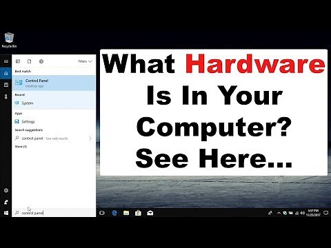 What Hardware Is In Your Computer? See Here...