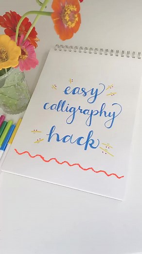 Transform Cursive into Calligraphy with This Simple Hack!