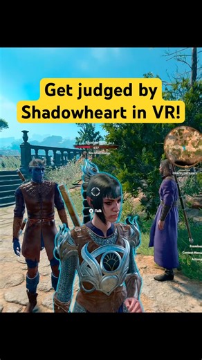 Shadowheart can now be a judgey b*tch in Virtual Reality! #BG3