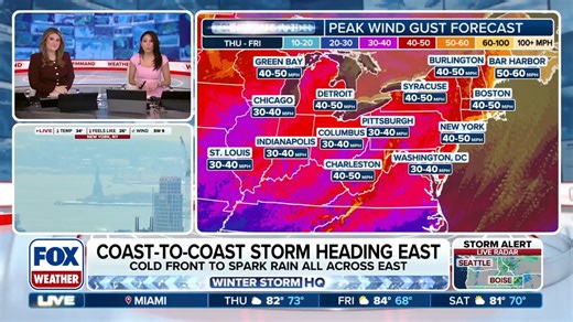 MORE RAIN: As of early this morning, thousands of people are without power in Washington and a flood watch is in effect for Seattle on Wednesday. FOX Weather Correspondent Robert Ray breaks down the latest from Seattle: | FOX Weather