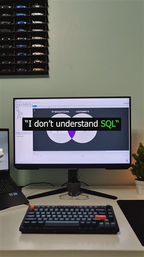 Volkan Erdogan | Software Engineer on Instagram: "Comment "SQL" for the links. You Will Never Struggle With SQL Again 🚀 📌 Watch these beginner-friendly videos: 1️⃣ Do THIS Instead of Watching Endless Tutorials — How I’d Learn SQL FAST (2025) — Jash Radia 2️⃣ SQL Full Course for Free — Bro Code 3️⃣ Interactive SQL Lessons — SQLBolt.com Stop wasting hours on random tutorials that don’t stick. These videos will help you actually learn SQL by doing — from writing your first SELECT query to masteri