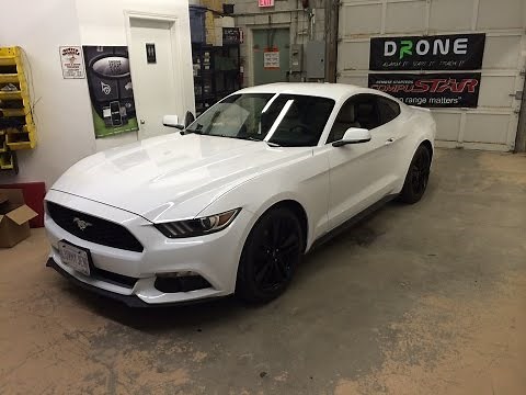 2015 Ford Mustang Blackvue Dashcamera Installation at Lockdown Security