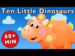 Ten Little Dinosaurs and More | Nursery Rhymes from Mother Goose Club!